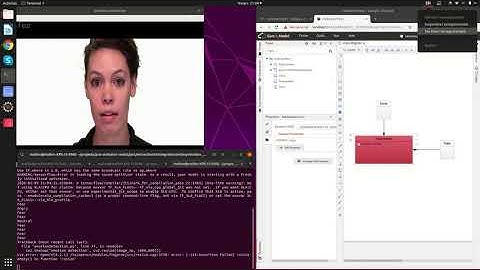 Human emotion detection from a video stream and automatic data integration in an UML class diagram