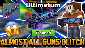Almost All Guns & Got Ultimatum At Lvl. 1 | 18.1.0 | Pixel Gun 3D