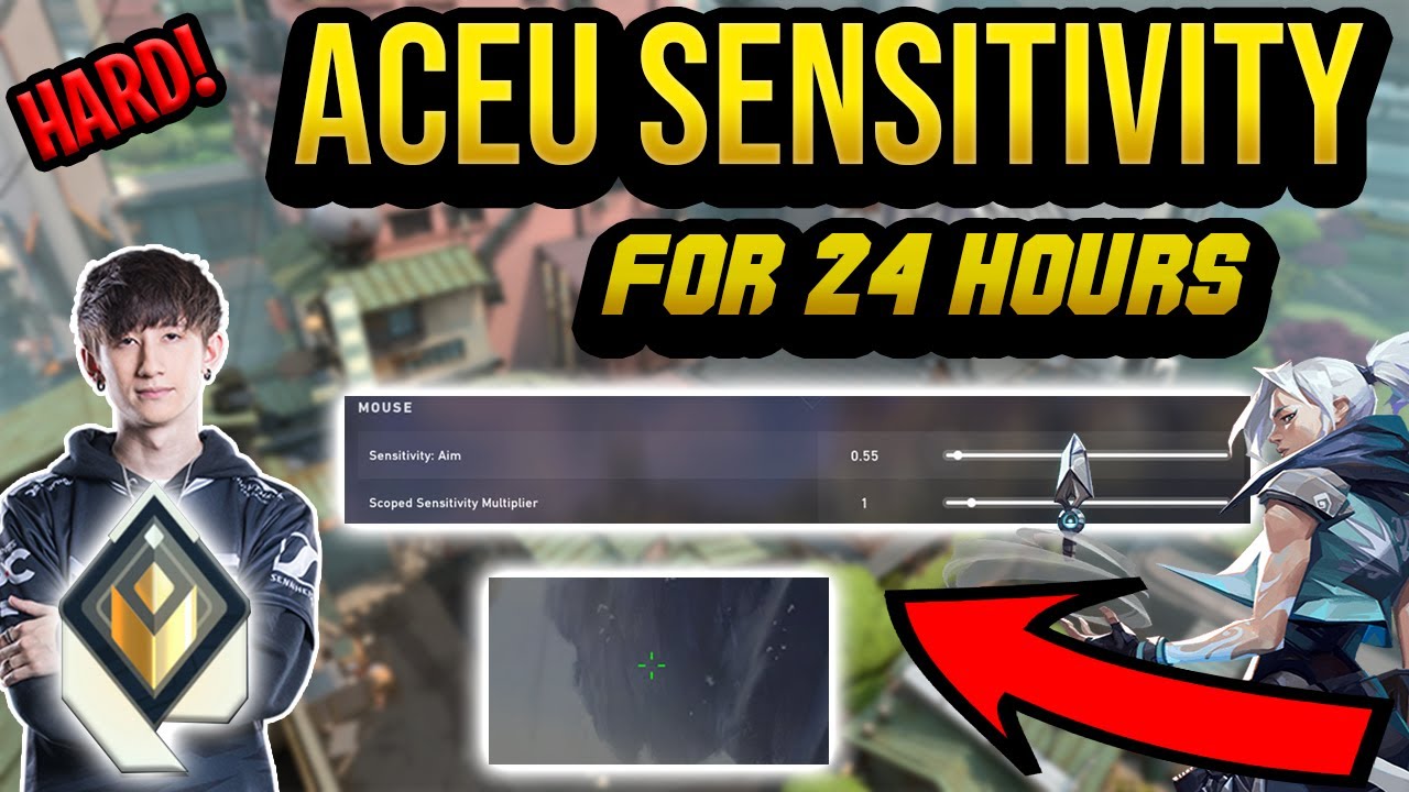 I Used Aceu Sensitivity For 24 Hours And This Happened Valorant Youtube