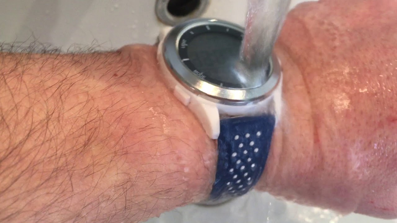 NO.1 F3 Sports Smartwatch проверка под водой