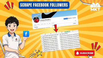How to scrape Facebook followers | Software Scraping Tutorial