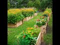 240 Beautiful Raised Bed Garden.  Different designs and ideas of a dream garden.