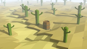 Time Lapse: Desert Scene [Blender]