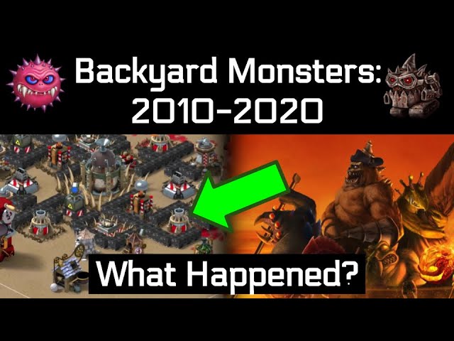 The Final Moments of Backyard Monsters | Nostalgic - YouTube
