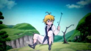 Meliodas Breaks Moutain In Two With A Stick
