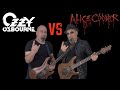 Ozzy Osbourne VS Alice Cooper (Guitar Riffs Battle)