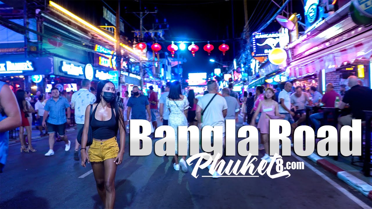 Bangla Road | January 29 2022 | Patong Beach – Phuket 4K Full Tour