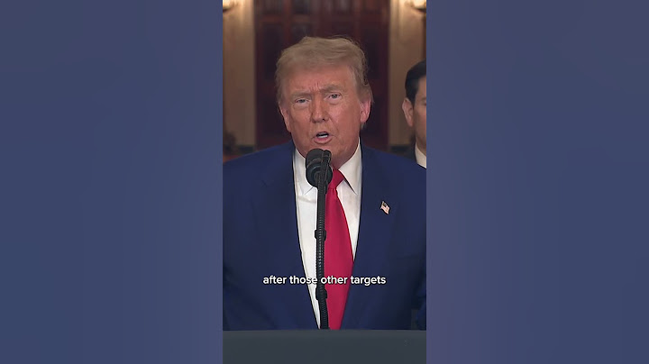 Trump: This cannot continue, there will be either peace or tragedy for Iran