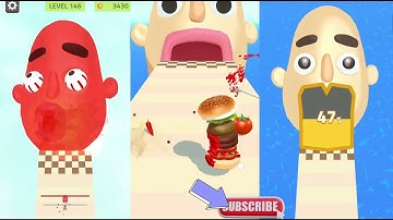 Sandwich runner all levels game mobile walkthrough, gameplay sandwich runner android game (#148#150