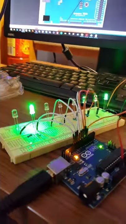 Arduino 8-bit Binary LED Counter - YouTube