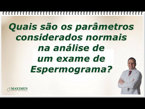 Vídeo: Espermograma - Decodificação, Resultados