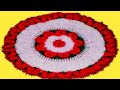 How to make tablemat part 3art crochet crochettutorial vinkam talpose  thalpos.esign