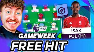 THE BEST FREE HIT DRAFT FOR GW4! 🔥| THE BEST GW4 FPL TEAM! | Fantasy Premier League 2026/27