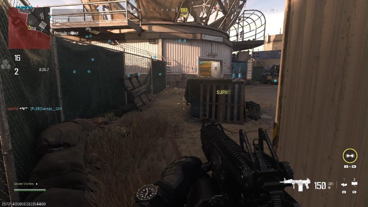 COD MW3 INFECTED Killcam Surprise Across Knife - YouTube
