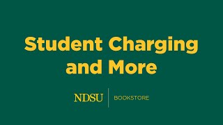 Student Charging and More at the NDSU Bookstore