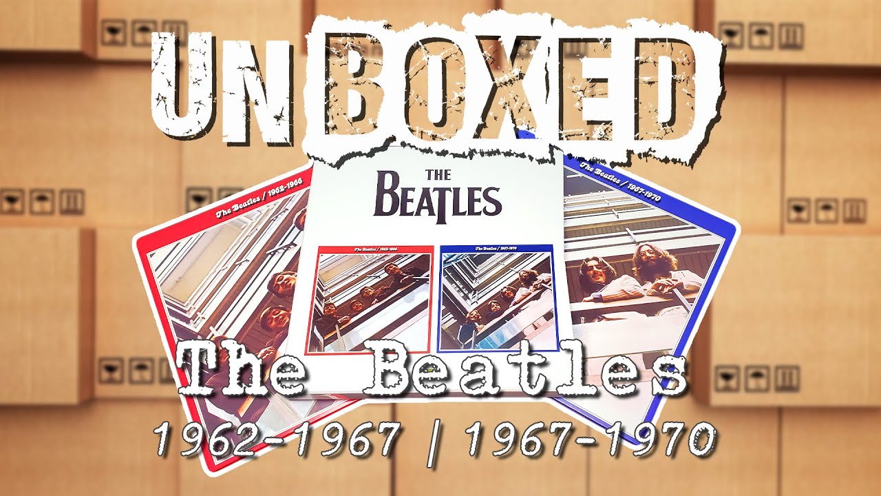 Unboxed - The Beatles- 1962-1967 | 1967-1970 on Red and Blue Vinyl