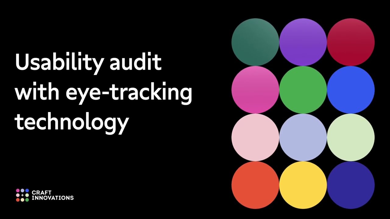 Eye tracking UX audit from Craft Innovations agency