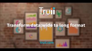 Transform data: Wide to long Wealth