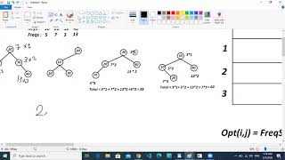 Lecture 10 Part[2/2] Optimal Binary Search Tree