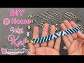How to Use a Cymbal Magnetic Clasp to Finish Bead Weaving