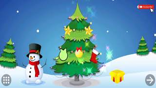 Match The Shadow And Decorate The Christmas Tree - Kindergarten Kids Fun App screenshot 1