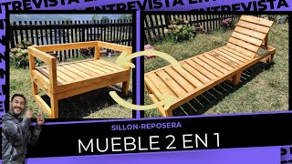  😱😱,  SILLÓN - REPOSERA , acá todo para que te lo puedes confeccionar. 