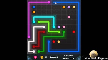 Flow Game Level - 724 [11x11] Mania Connect the Dots