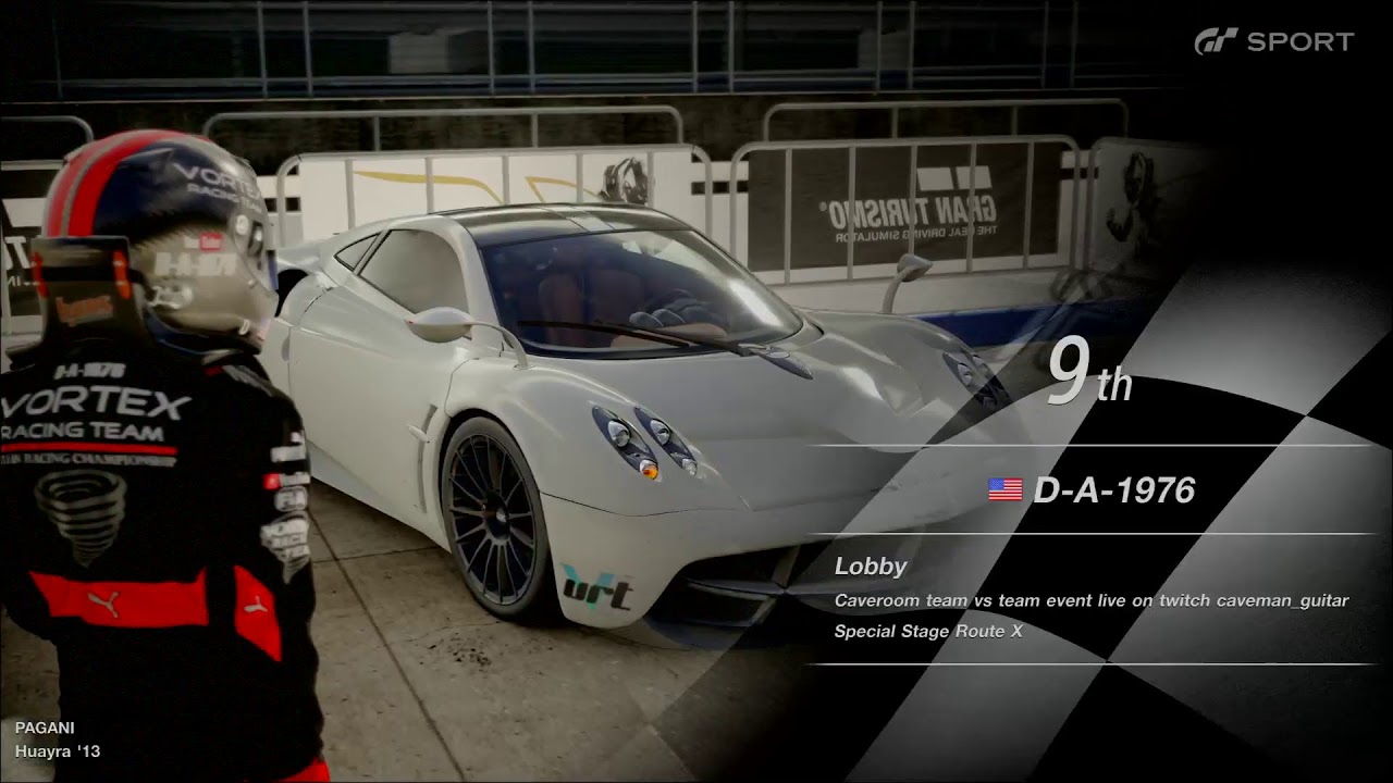 Gran Turismo Sport - VORTEX vs CAVEMAN RACING TEAM - YouTube