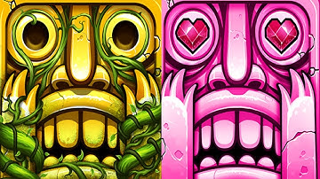 Temple Run 2 Lost Jungle VS Sky Summit Android iPad iOS - Gameplay