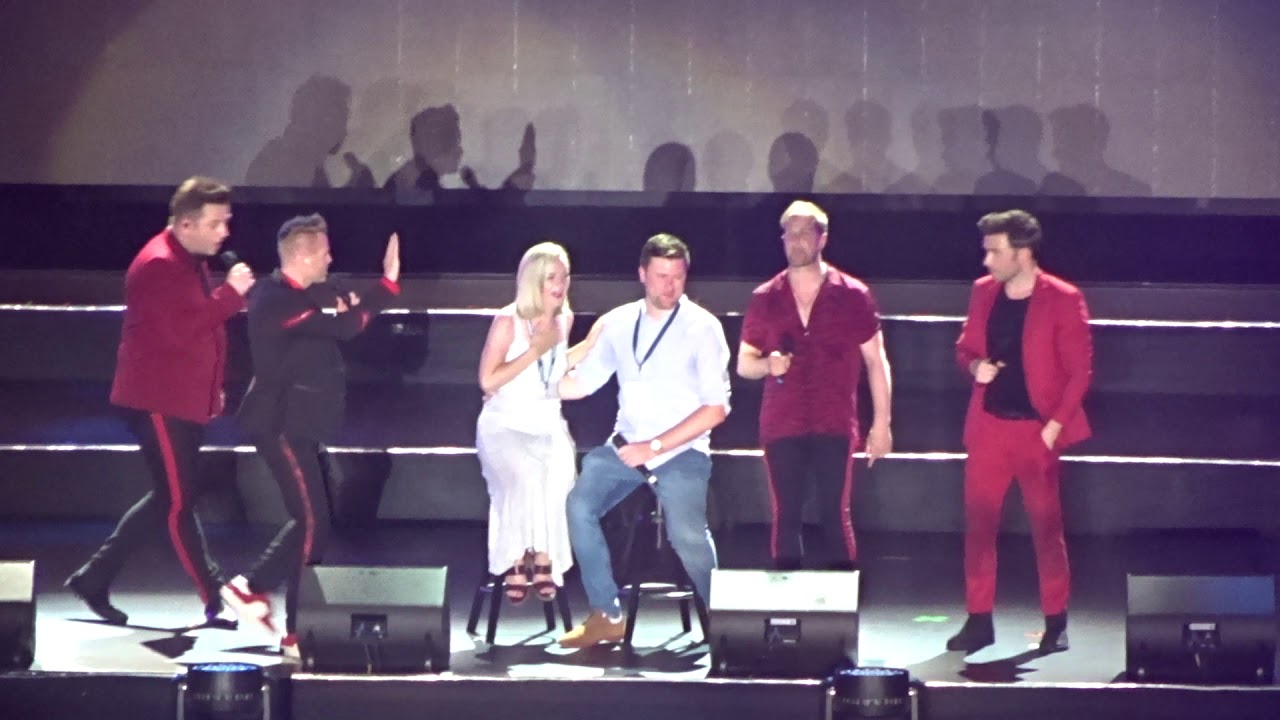 Westlife - Better Man and a Marriage Proposal / Engagement Twenty Tour Singapore 10 August 2019