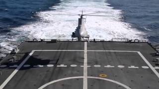 Flight Operations Aboard the Littoral Combat Ship USS Fort Worth (LCS-3)