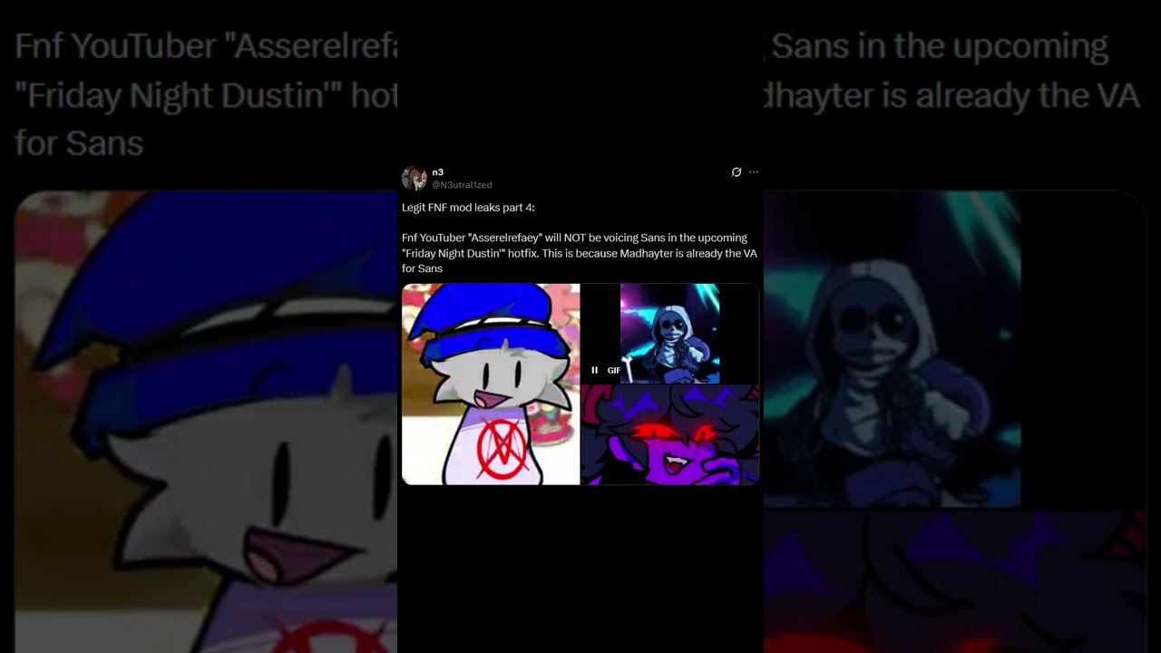 FNF - SHORT: Legit Fnf Mod Leaks 