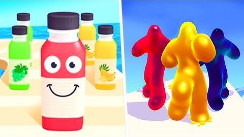 ✅ Blob Runner 🆚 Juice Run - Gameplay iOS,Android Video Pro Walkthrough Mobile Game All Levels IMZXKJ