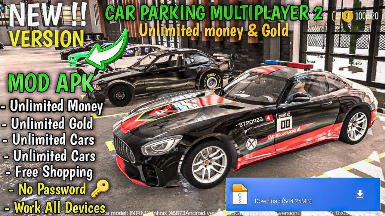 Car Parking Multiplayer 2 Mod apk ( Unlimited Money &