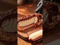 Glas Eclair Cutting ASMR Video #aishorts #mukbang #satisfying #aivideogenerator#food #glasscutting