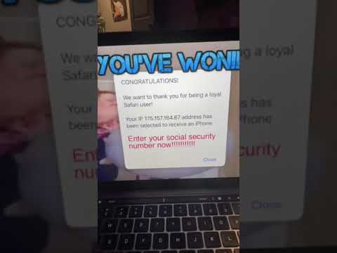 i thought i won an iphone