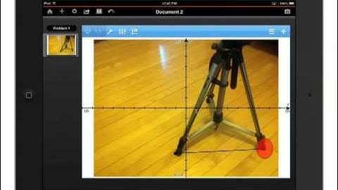 Tutorial: TI-Nspire™ Apps for iPad - Using a Photo as a Graph Background