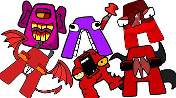 Unifon Alphabet Lore A&Δ&Ʌ vs New Spanish Alphabet Lore A vs RALR A vs English Alphabet Lore A