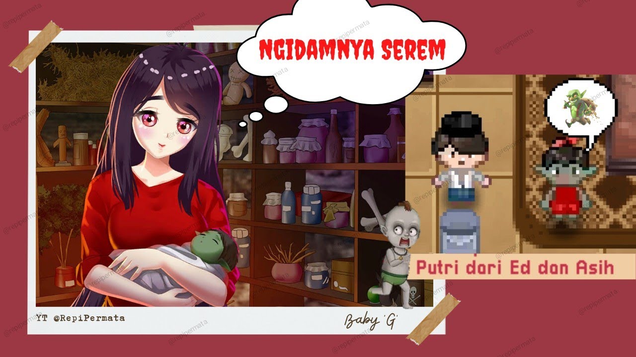 Bikin HEBOH!!! Penampakan dari Anak dari Kunti Asih di Citampi Stories YouTube