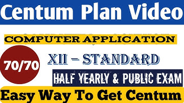 12th Computer Application Public and Half yearly exam important questions 2025-26|Vjalerts|