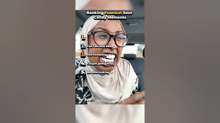 Ranking Funniest Sour Candy Moments #shorts