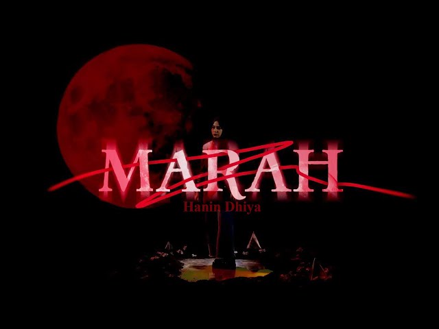 Hanin Dhiya - Marah ( Lirik Video ) class=