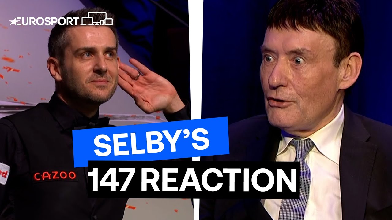 Crowd & Studio Reaction to Selby's Historic 147 | Eurosport Snooker