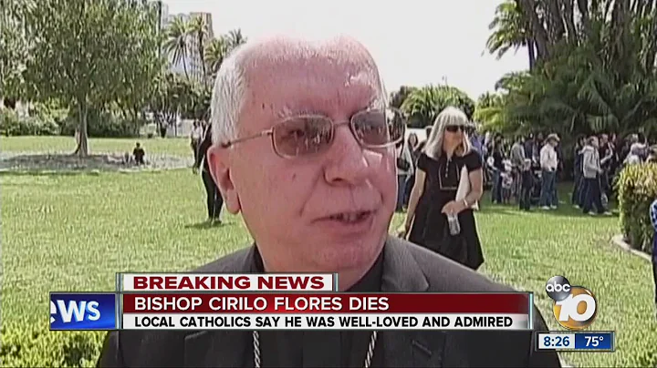 San Diego Diocese: Bishop Cirilo Flores has passed...