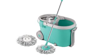 Spotzero by Milton Royale Steel Wringer Spin Mop Review | Floor cleaning Mop Review  & Demonstration