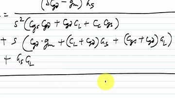 Analog Circuits L10: Finding Poles of CS Amplifier Using Miller Effect