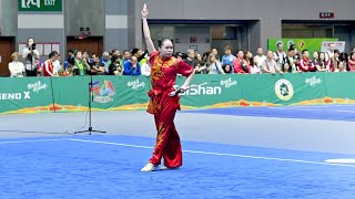 Laetitia Tan - France - Shuang Jian 双剑 - 10th World Kung Fu Championships