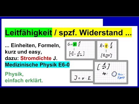 Video: Unterschied Zwischen Leitfähigkeit Und Leitfähigkeit