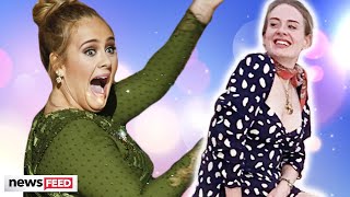 Adele REVEALS She Lost 100 Pounds!