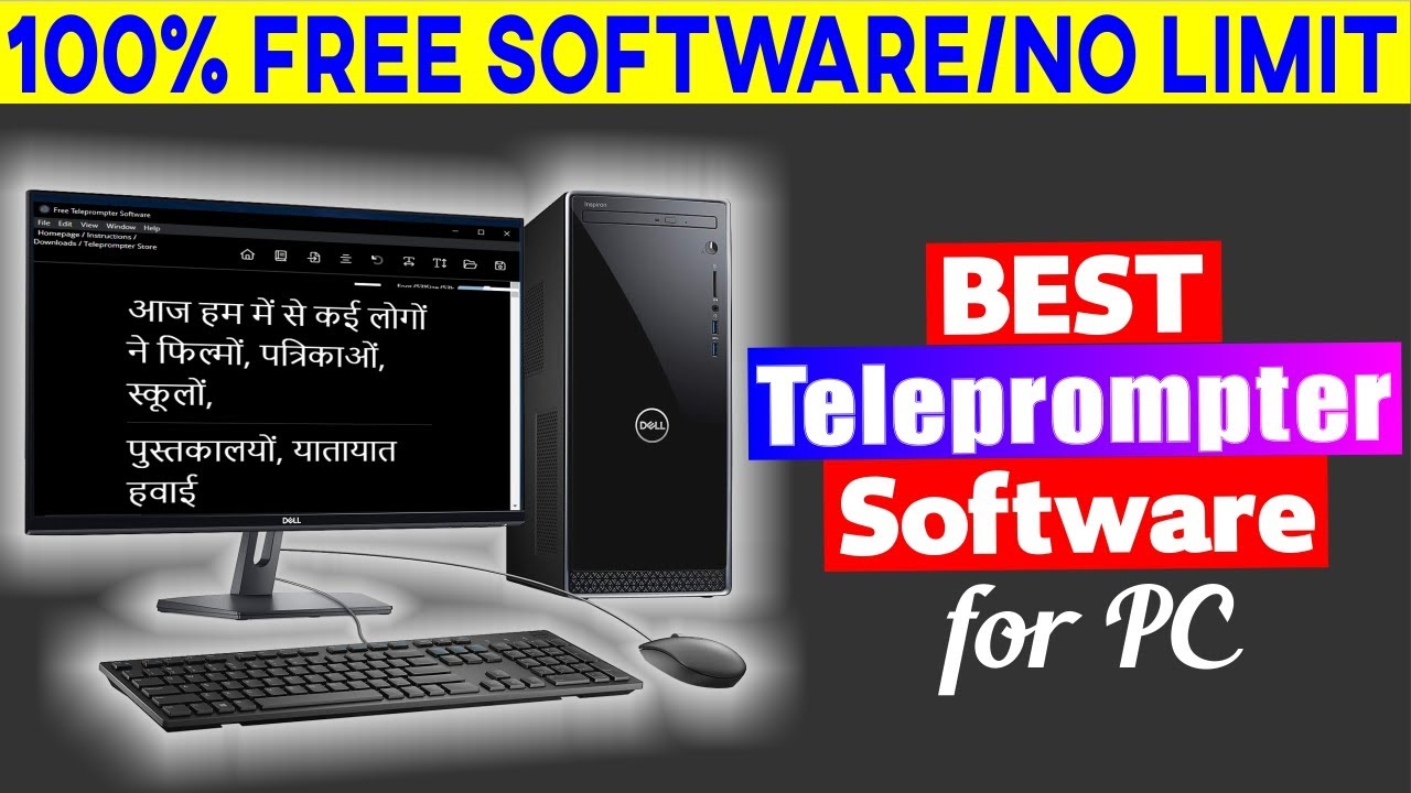Free Teleprompter App for PC Script Reading Tips best teleprompter app YouTube